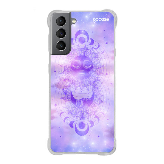 Capinha para celular Sol e Lua Mística