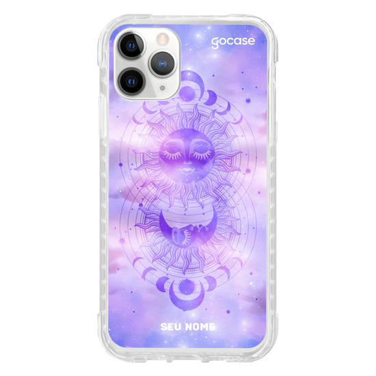Capinha para celular Sol e Lua Mística