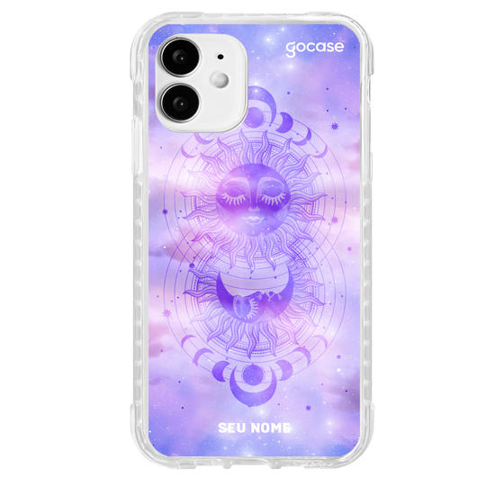 Capinha para celular Sol e Lua Mística
