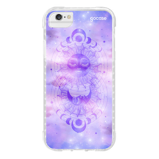 Capinha para celular Sol e Lua Mística