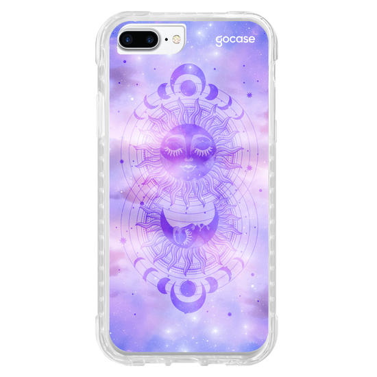 Capinha para celular Sol e Lua Mística