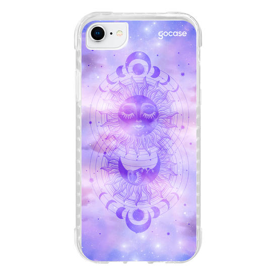 Capinha para celular Sol e Lua Mística