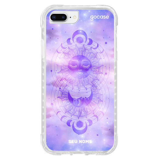 Capinha para celular Sol e Lua Mística