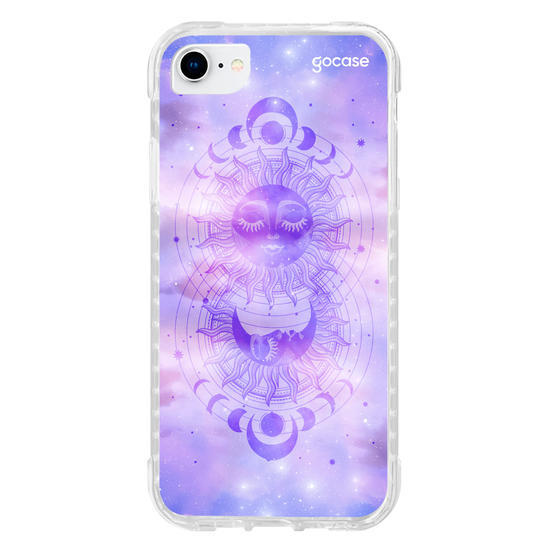 Capinha para celular Sol e Lua Mística