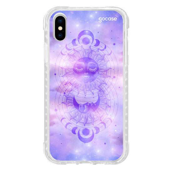 Capinha para celular Sol e Lua Mística