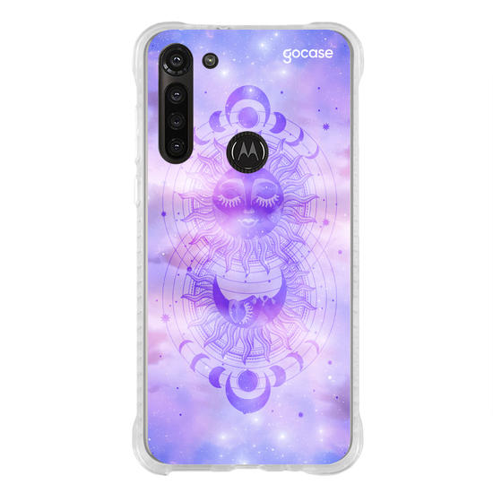 Capinha para celular Sol e Lua Mística