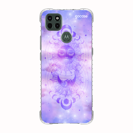 Capinha para celular Sol e Lua Mística