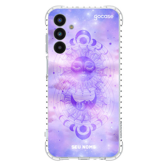 Capinha para celular Sol e Lua Mística
