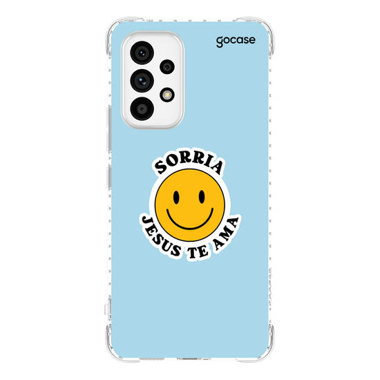 Capinha para celular  Sorria, Jesus te Ama!