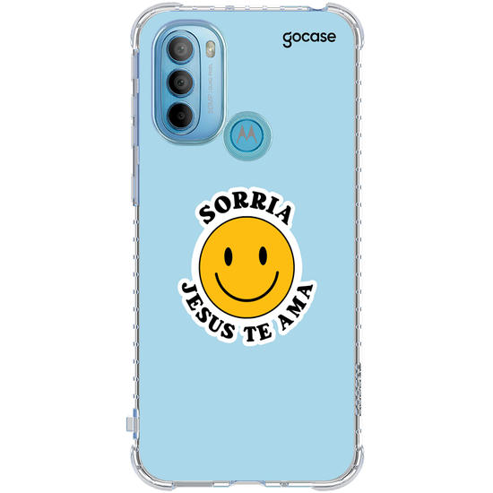 Capinha para celular  Sorria, Jesus te Ama!