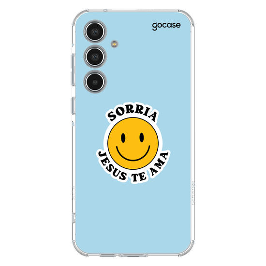 Capinha para celular  Sorria, Jesus te Ama!