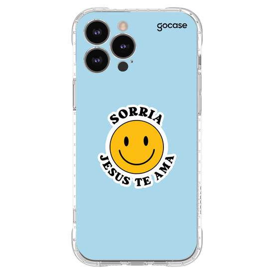 Capinha para celular  Sorria, Jesus te Ama!