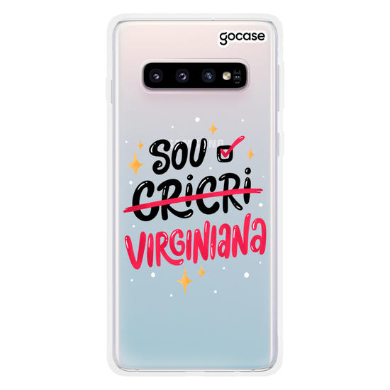 Capinha para celular Sou Virginiana