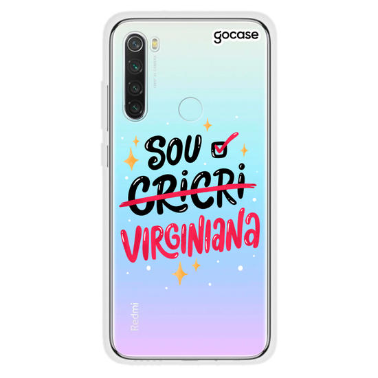 Capinha para celular Sou Virginiana