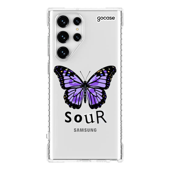 Capinha para celular Borboletas Lilás