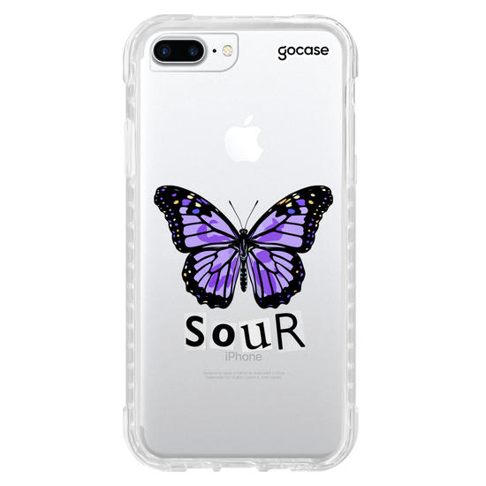 Capinha para celular Borboletas Lilás