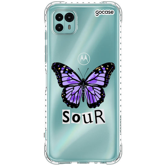 Capinha para celular Borboletas Lilás