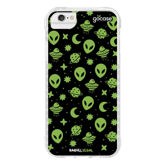 Capinha para celular Space Aliens