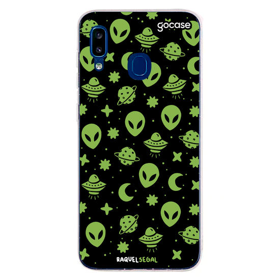 Capinha para celular Space Aliens
