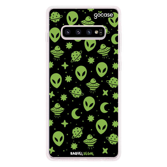 Capinha para celular Space Aliens