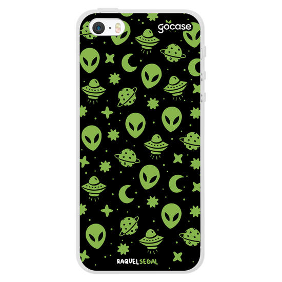 Capinha para celular Space Aliens