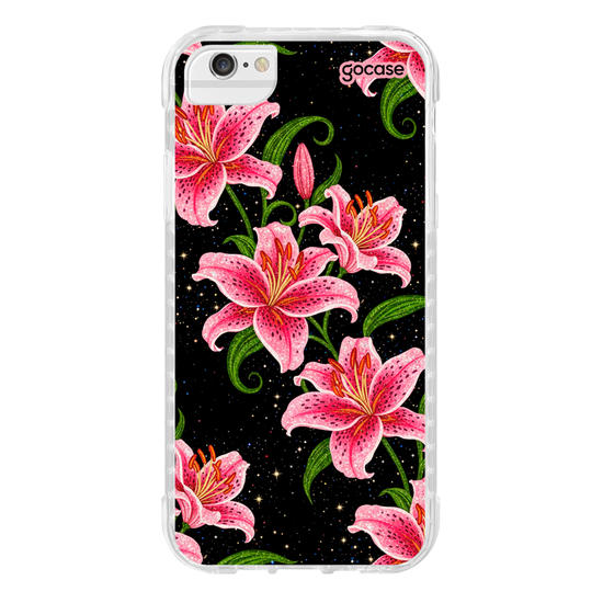 Capinha para celular  Space Flowers