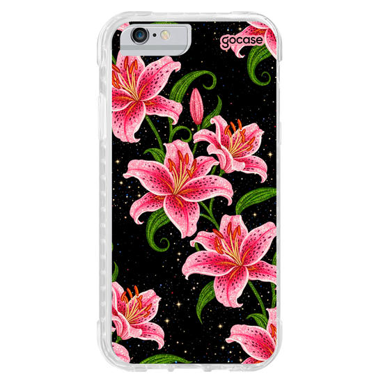Capinha para celular  Space Flowers