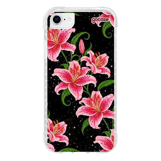 Capinha para celular  Space Flowers