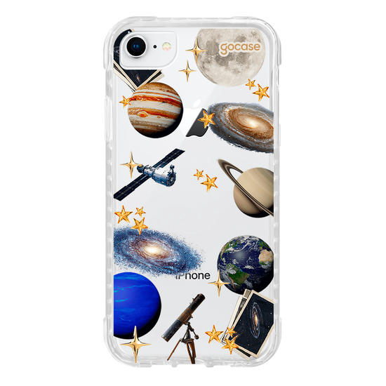 Capinha para celular  Space Stickers