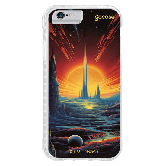 Capinha para celular Space Sun
