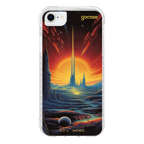Capinha para celular Space Sun