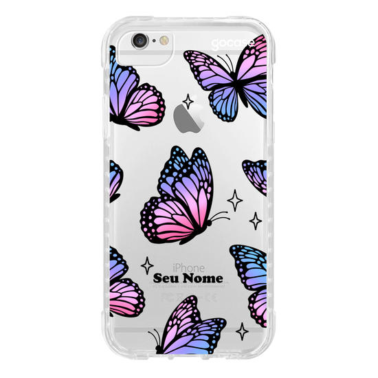 Capinha para celular Sparkle Butterfly