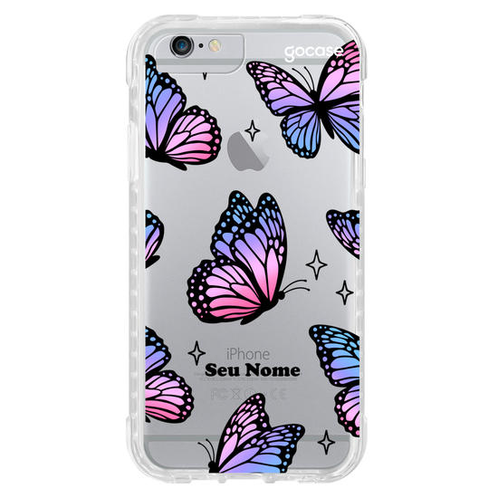 Capinha para celular Sparkle Butterfly