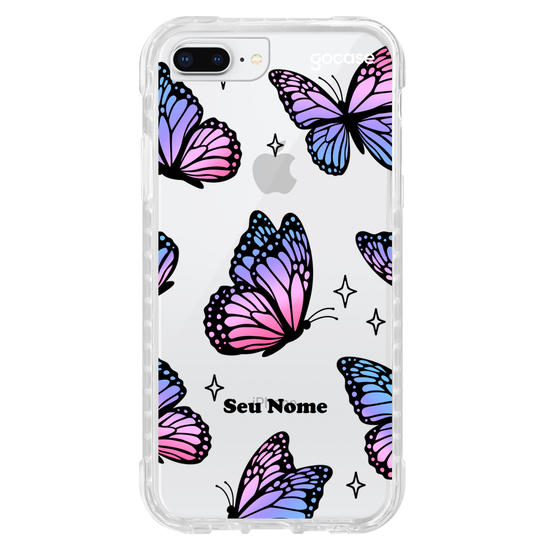 Capinha para celular Sparkle Butterfly