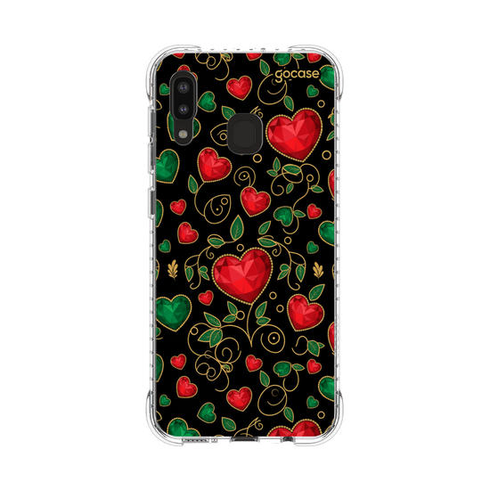 Capinha para celular  Sparkling Hearts