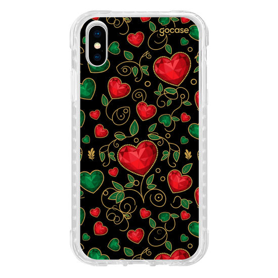 Capinha para celular  Sparkling Hearts