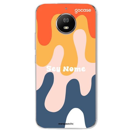 Capinha para celular Splash Colors