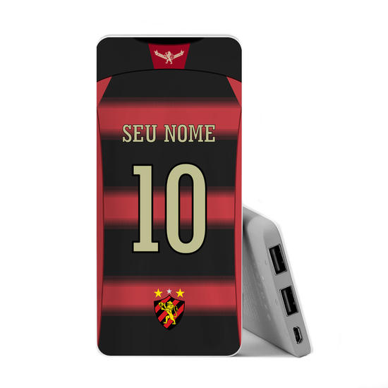 Carregador Portátil Power Bank Slim (5000mAh) - Sport - Uniforme 1 2020 Personalizado