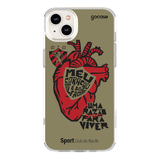Capinha para celular  Sport - Meu Coração É do Leão