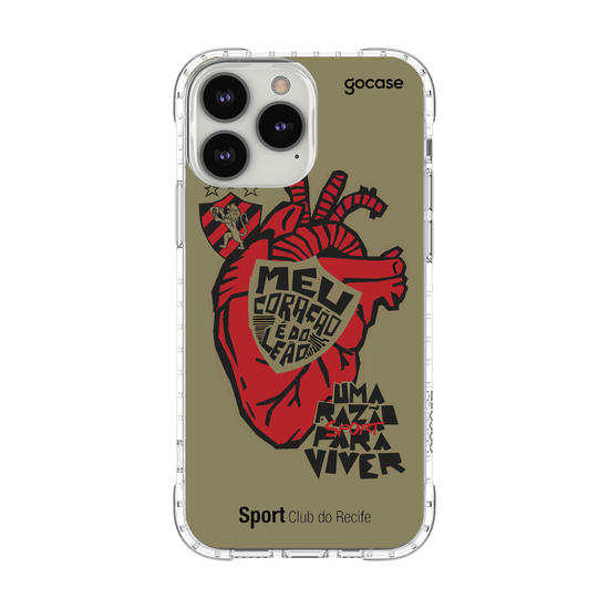 Capinha para celular  Sport - Meu Coração É do Leão