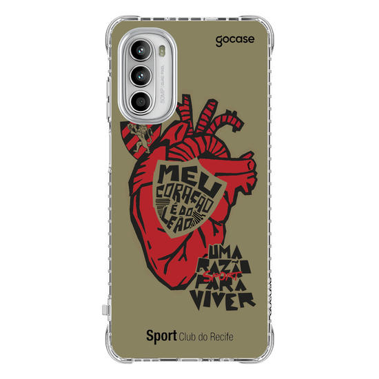 Capinha para celular  Sport - Meu Coração É do Leão