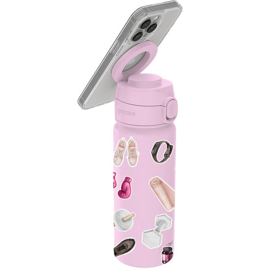 Garrafa Térmica Magsafe + Ebook -  Sporty Girl Watercolor