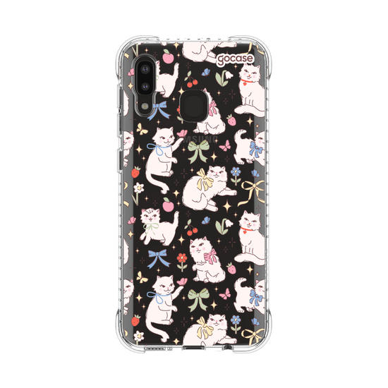 Capinha para celular  Spring Vintage Kitty Cat