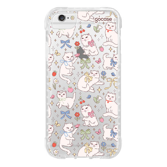 Capinha para celular  Spring Vintage Kitty Cat