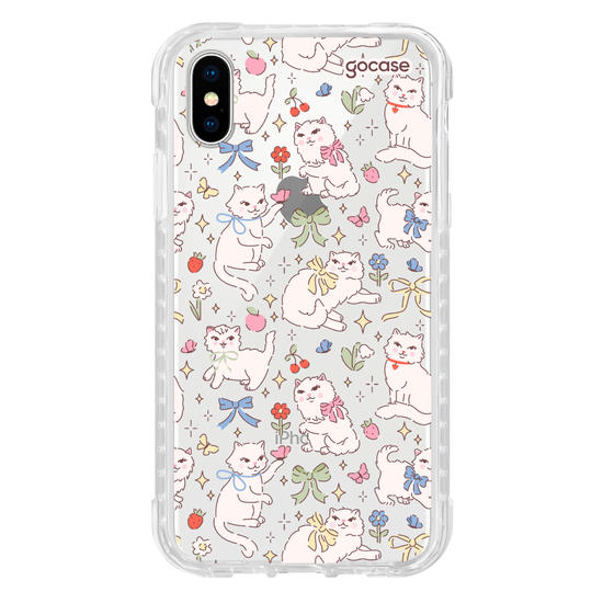 Capinha para celular  Spring Vintage Kitty Cat