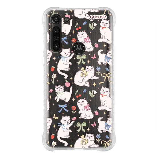 Capinha para celular  Spring Vintage Kitty Cat