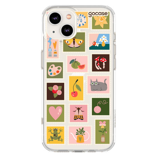 Capinha para celular  Selos Daily Cute