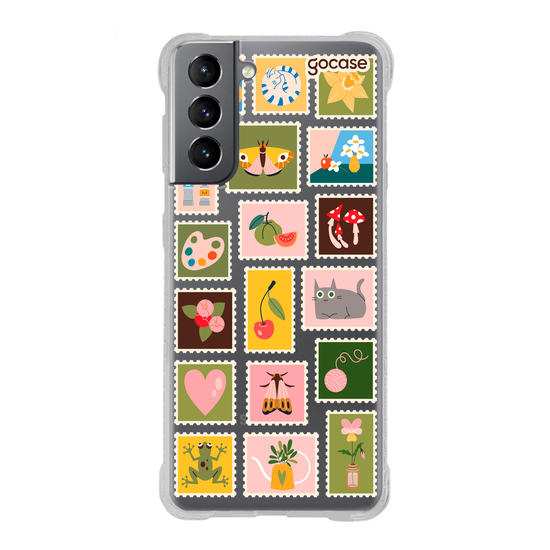 Capinha para celular  Selos Daily Cute