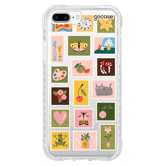 Capinha para celular  Selos Daily Cute