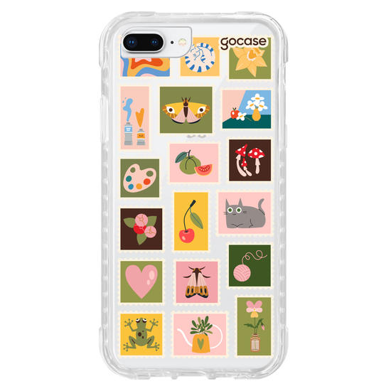 Capinha para celular  Selos Daily Cute